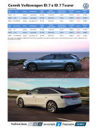 Volkswgen ID7 a- ID7 Tourer - cennik 01-2025 